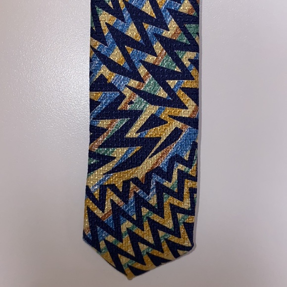 Missoni Cravatte 100% Silk Neck Tie Abstract Design - Picture 6 of 11